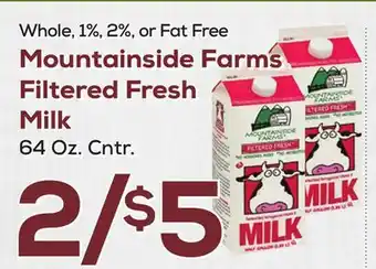 DeCicco & Sons Mountainside Farms Filtered Fresh Milk offer