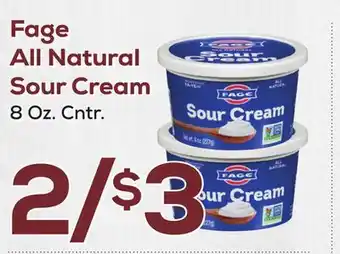 DeCicco & Sons Fage All Natural Sour Cream offer