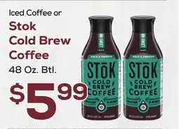 DeCicco & Sons Stok Cold Brew Coffee offer