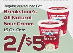 DeCicco & Sons Breakstone's All Natural Sour Cream offer