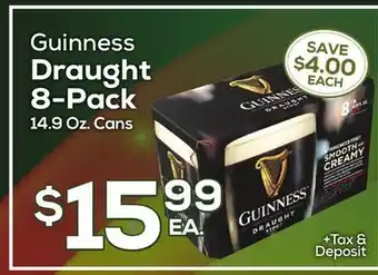 DeCicco & Sons Guinness Draught 8-Pack offer