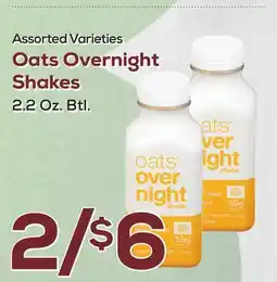 DeCicco & Sons Oats Overnight Shakes offer