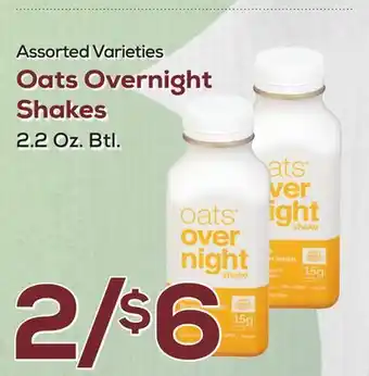 DeCicco & Sons Oats Overnight Shakes offer