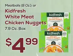 DeCicco & Sons Kidfresh White Meat Chicken Nuggets, 7.9 Oz. Box offer