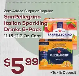 DeCicco & Sons SanPellegrino Italian Sparkling Drinks 6-Pack offer