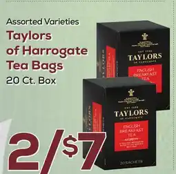 DeCicco & Sons Taylors of Harrogate Tea Bags offer