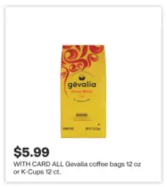 CVS ALL Gevalia coffee bags 12 oz or K-Cups 12 ct offer