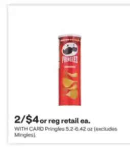 CVS Pringles 5.2-6.42 oz offer