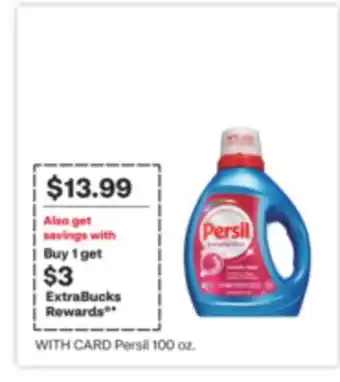 CVS Persil 100 oz offer