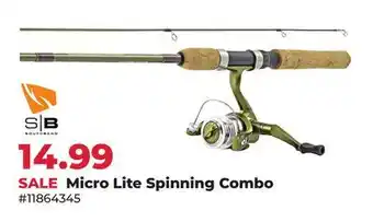 Runnings Micro Lite Spinning Combo offer