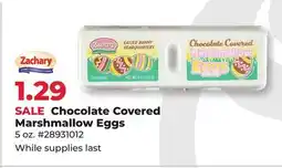 Runnings Zachary Chocolate Covered Marshmallow Eggs offer