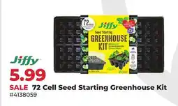 Runnings 72 Cell Seed Starting Greenhouse Kit offer