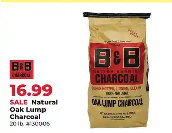 Runnings Natural Oak Lump Charcoal offer