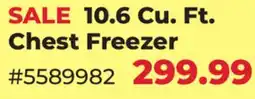 Runnings Bridgeland 10.6 Cu. Ft. Chest Freezer offer