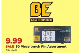 Runnings BE AG & INDUSTRIAL 50 Piece Lynch Pin Assortment offer