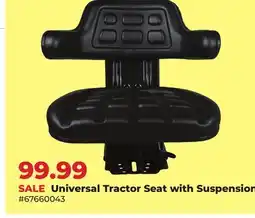 Runnings Universal Tractor Seat with Suspension offer