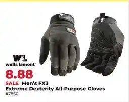 Runnings Wells Lamont Men's FX3 Extreme Dexterity All-Purpose Gloves offer