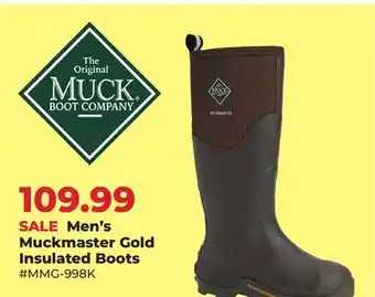 Runnings Men's Muckmaster Gold Insulated Boots offer