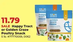 Runnings Happy Tract or Golden Graze Poultry Snack offer