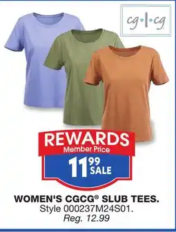 Blain's Farm & Fleet WOMEN'S CGCG SLUB TEES offer