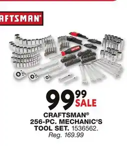 Blain's Farm & Fleet 256-PC. MECHANIC'S TOOL SET offer