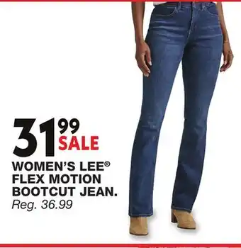 Blain's Farm & Fleet WOMEN'S LEE FLEX MOTION BOOTCUT JEAN offer