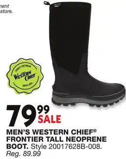 Blain's Farm & Fleet MEN'S WESTERN CHIEF FRONTIER TALL NEOPRENE BOOT offer