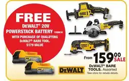 Blain's Farm & Fleet DEWALT BARE TOOL offer