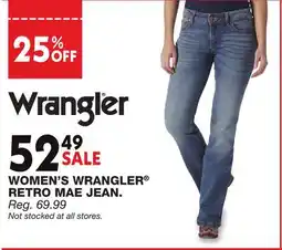 Blain's Farm & Fleet WOMEN'SWRANGLER RETRO MAE JEAN offer