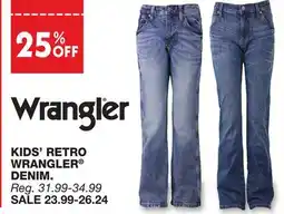 Blain's Farm & Fleet KIDS' RETRO WRANGLER DENIM offer