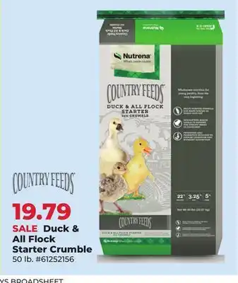 Runnings Duck & All Flock Starter Crumble offer