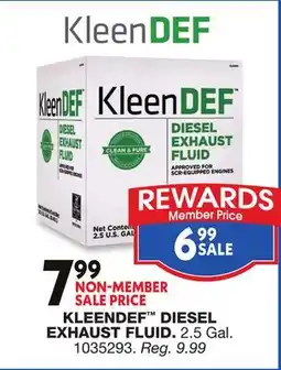 Blain's Farm & Fleet KLEENDEF DIESEL EXHAUST FLUID offer