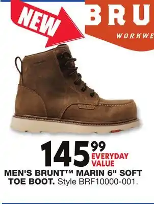 Blain's Farm & Fleet MEN'S BRUNT MARIN 6 SOFT TOE BOOT offer