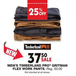 Blain's Farm & Fleet MEN'S TIMBERLAND PRO GRITMAN FLEX WORK PANTS offer