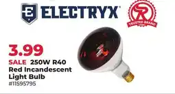 Runnings 250W R40 Red Incandescent Light Bulb offer