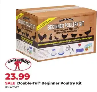 Runnings Double-Tuf Beginner Poultry Kit offer