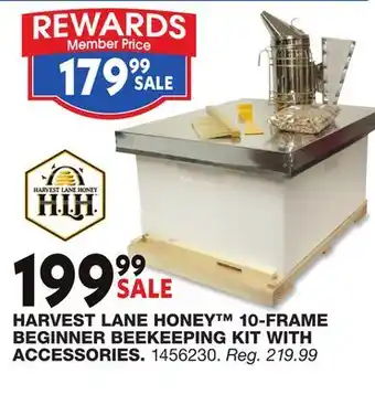 Blain's Farm & Fleet HARVEST LANE HONEY 10-FRAME BEGINNER BEEKEEPING KIT WITH ACCESSORIES offer