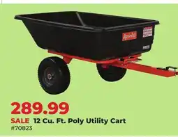 Runnings 12 Cu. Ft. Poly Utility Cart offer