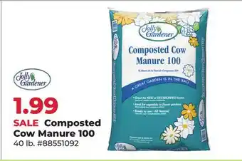 Runnings Composted Cow Manure 100 offer