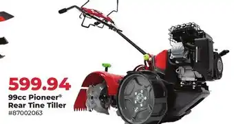 Runnings 99cc Pioneer Rear Tine Tiller offer