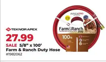 Runnings 5/8 x 100' Farm & Ranch Duty Hose offer