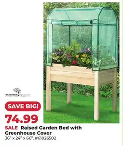 Runnings Raised Garden Bed with Greenhouse Cover offer