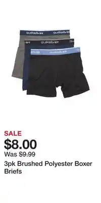 TJ Maxx 3pk Brushed Polyester Boxer Briefs offer