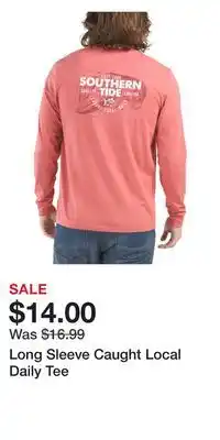 TJ Maxx Long Sleeve Caught Local Daily Tee offer