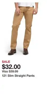 TJ Maxx 121 Slim Straight Pants offer