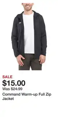 TJ Maxx Command Warm-up Full Zip Jacket offer