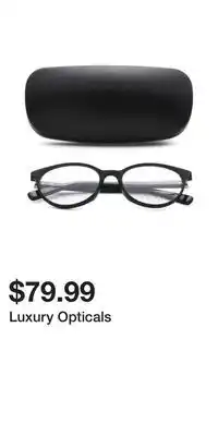 TJ Maxx Luxury Opticals offer