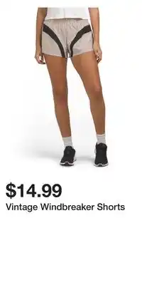 TJ Maxx Vintage Windbreaker Shorts offer