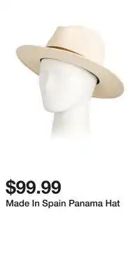 TJ Maxx Made In Spain Panama Hat offer