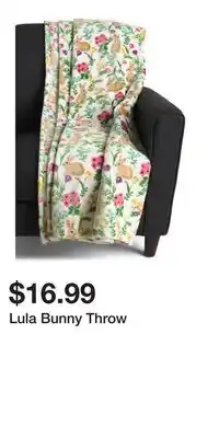 TJ Maxx Lula Bunny Throw offer